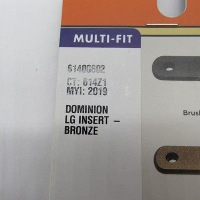 Harley Davidson OEM NOS Dominion LG Insert Bronze