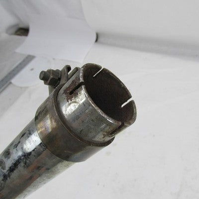 Harley Ironhead Shovelhead Front Cylinder Slash Cut 1-3/4" Exhaust Dra