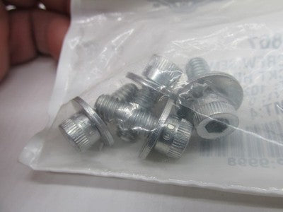 LOT of 4 Harley-Davidson OEM NOS Hex Socket Head SEMS Screws 4867
