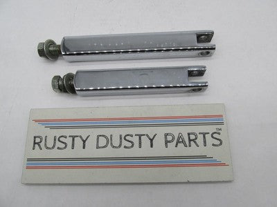 Pair of Harley-Davidson Chrome 5" & 6.25" Inch Highway Foot Peg Extens