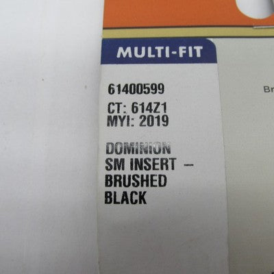 Harley Davidson OEM SM Brushed Black Dominion Derby Cam Cover Insert 6