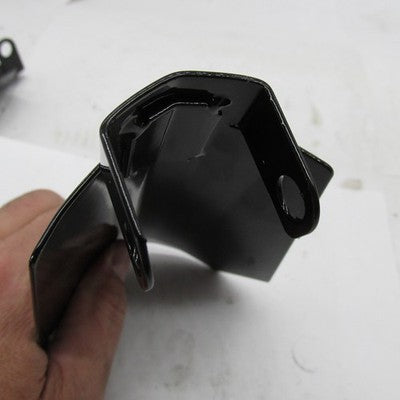 Pair of Aftermarket Black Coffin Cut Metal Hand Guards 14-22 For Harle
