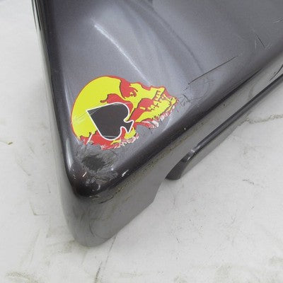 Harley OEM 14-Up Touring Right Saddlebag w/ Lid Metallic Gray 90200412