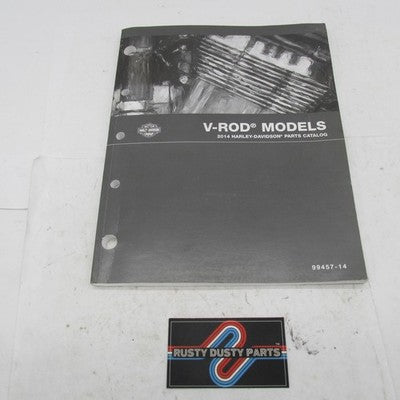 Harley Davidson OEM 2014 V-ROD Models Parts Catalog Official Factory 9