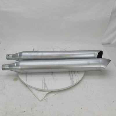 Pair Harley OEM Exhaust Slip On Mufflers Silencers 09-16 V-Rod Muscle