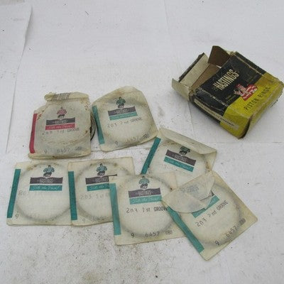 Harley Hastings NOS Piston Rings 6457 .080 Oversized Sportster XL 900