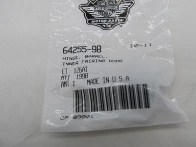 Harley-Davidson Genuine NOS Inner Fairing Door Hinge Barrel 64255-98