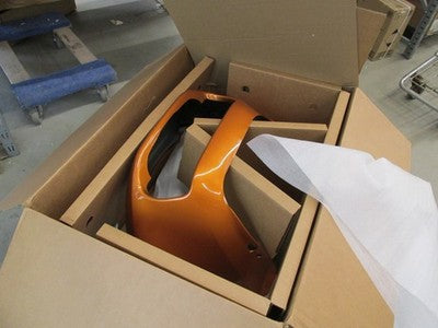 Harley Davidson Genuine NOS Front Outer Fairing Amber Whiskey Sol 5700