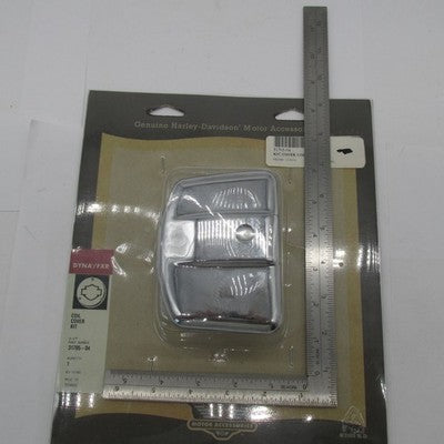 Harley-Davidson Genuine OEM NOS 04-05 Dyna FXR Chrome Coil Cover Kit 3