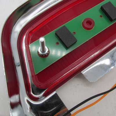 Harley-Davidson OEM Electra Glo Lighted Passenger Footboard Cover B&S