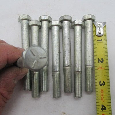 Lot of 8 Harley-Davidson OEM NOS 3/8"-24 x 3-1/4" Hex Head Bolts 4434W