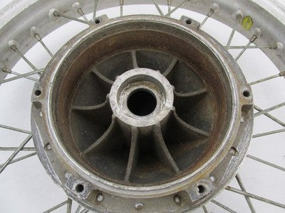 Vintage Maico Enduro Akront Wheel Rim with Concical Hub and Spokes