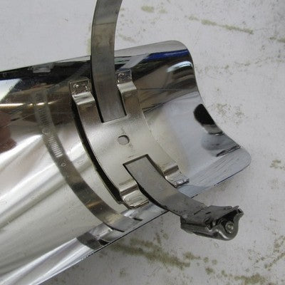 Pair of Harley Davidson OEM Stock SlipOn Mufflers w/ Heat Shields 09-1