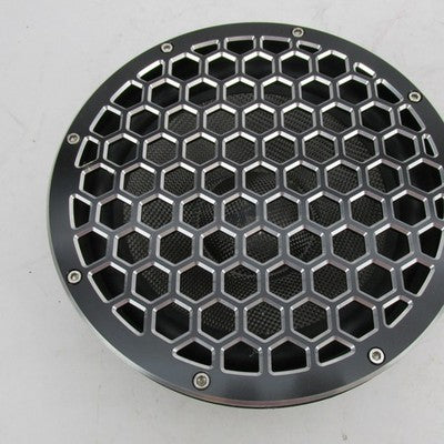 Pair of PRV 8" Midrange Speakers w/ Advanblack CNC Hex Grills 8MR500CF