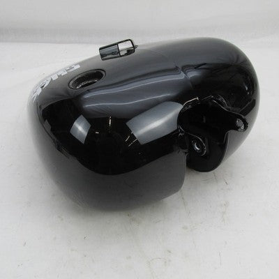 Harley Davidson Side Fill Gas Fuel Tank Softail Black "F** The Police"