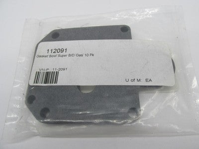 S&S Cycle NOS Super B/D Carburetor Float Bowl Gasket 10 Pack 11-2091