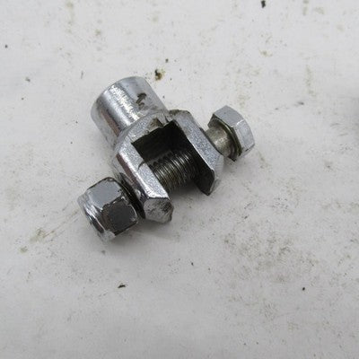 Pair of Harley OEM Footrest Support Footpeg Clevis Bracket & Hardware