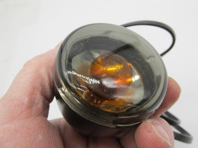 Harley Davidson Genuine NOS Front Turn Signal Smoked Black 69587-07
