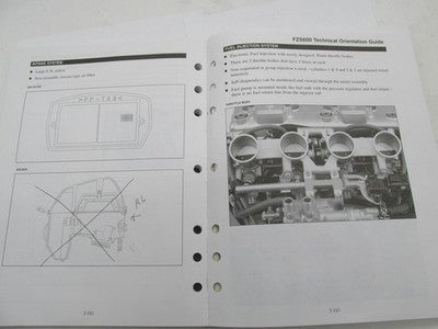 Yamaha Ofiicial Factory 2004 Motorcycle ATV Technical Update Manual Bo