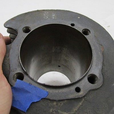 Pair of Harley OEM Ironhead Sportster Damaged Cylinder Jugs 16561-72 1