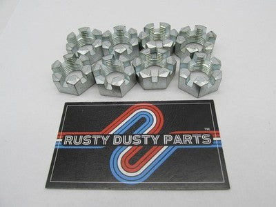 Lot of 8 Harley Davidson Genuine NOS Castle Nuts 7947