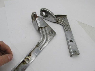 Pair of Harley OEM Panhead Shovelhead Spotlight Mounting Brackets *Cra