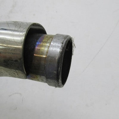 Harley Vance & Hines Chrome Straight Shots Exhaust Muffler Pipe w/ Mou