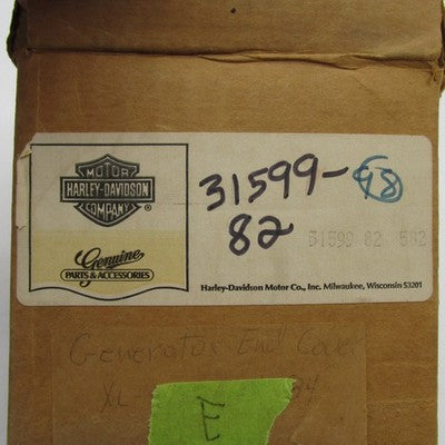 Harley Davidson Genuine NOS Generator Chrome Cover End 31599-82