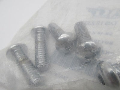 QTY5 Drag Specialties NOS 3/8"-16 x 1 1/4" Button Head Bolts, Chrome D