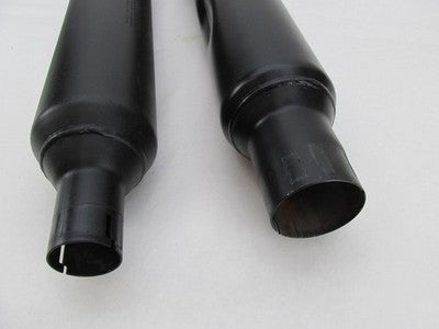 Harley Davidson Genuine Touring Stock Black Mufflers 64900765B 6490076