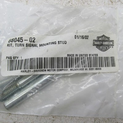 Harley Davidson Genuine NOS Turn Signal Mounting Kit 68045-02