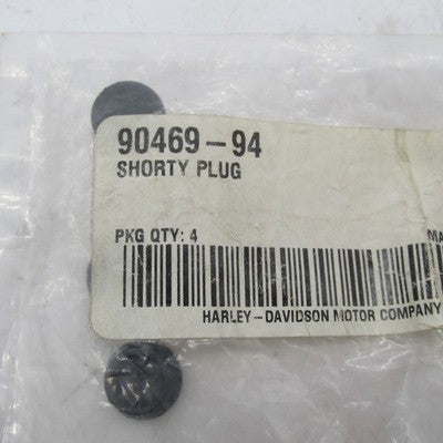 Lot of 3 Harley-Davidson OEM NOS Shorty Frame Plugs 90469-94