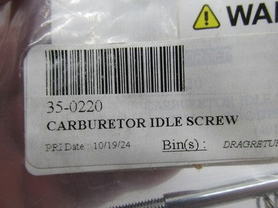 V-Twin Manufacturing NOS Harley Davidson Carburetor Idle Screw 35-0220