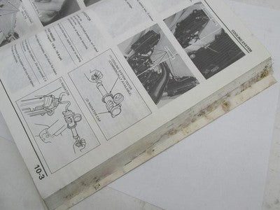 Honda Official Factory 1986-1990 CR250R Shop Service Manual Book