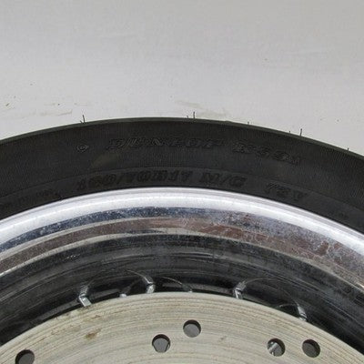 Harley OEM 06 Dyna Rear Smooth Laced 17x4.5" Wheel w/ Tire Rotor & 70T