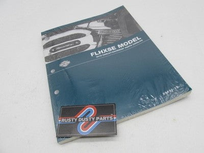 Harley Davidson Official Factory 2016 FLHXSE Models Parts Catalog 9943