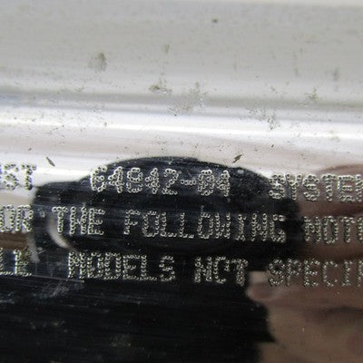 Harley Davidson OEM Chrome 883 1200 Exhaust Muffler 04-06 Sportster 64