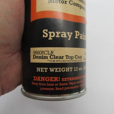 Harley Davidson Genuine NOS Touch Up Paint Denim Clear Top Coat Acryli