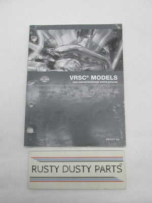 Harley-Davidson Official Factory 2005 VRSC V-Rod Parts Catalog 99457-05