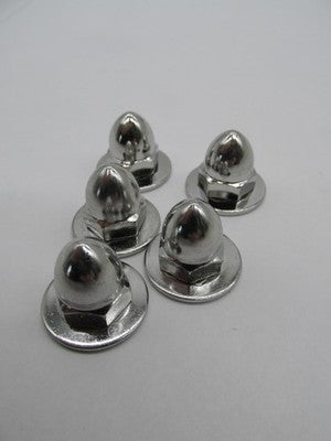Lot of 5 Harley Davidson Genuine NOS Acorn Nut 7992