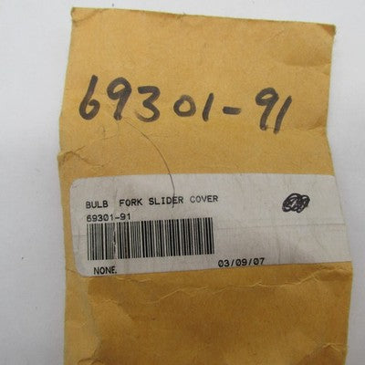 Lot of 18 Harley Davidson OEM NOS Fork Slider Cover Bulb 69301-91