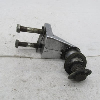 Harley Davidson OEM 82-94 FXR Right Mid Footpeg Mount Bracket Chrome 5