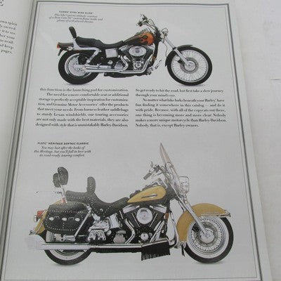 Harley Davidson 1999 Genuine Motor Accessories & Parts Catalog 99557-9
