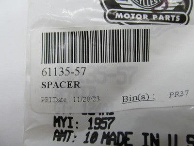 Lot of 8 Harley Davidson Genuine NOS Fuel Tank Spacer 61135-57