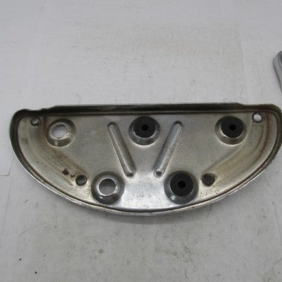 Pair of Harley-Davidson OEM Half-Moon 12.5" Footboard Pans Floorboard