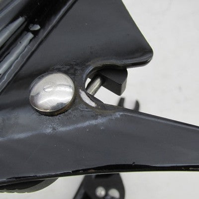 Harley Davidson OEM Passenger Backrest Sissy Bar Black with Quick Rele