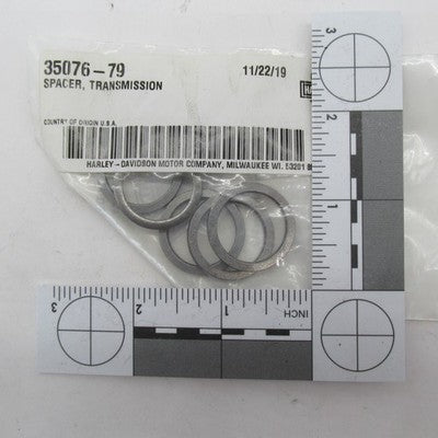 Lot of 5 Harley Davidson Genuine NOS Transmission Shaft Spacer Bearing