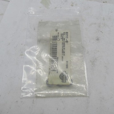 Lot of 3 Harley-Davidson OEM NOS Braided Oil Line Replacement Seals 63