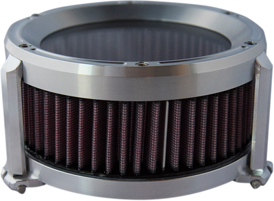 TRASK Assault Charge High-Flow Air Cleaner Chrome TM-1020R