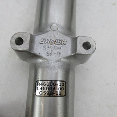 Pair of Harley OEM Showa G593 41mm Lower Fork Sliders R46006-00 L46004